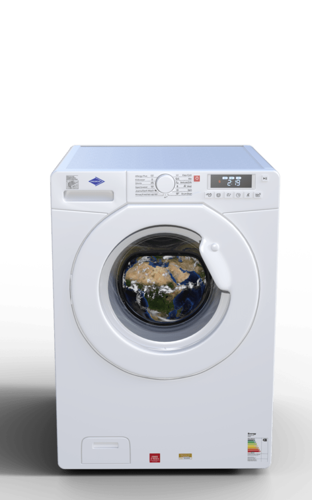 Vaskemaskine med energimærke